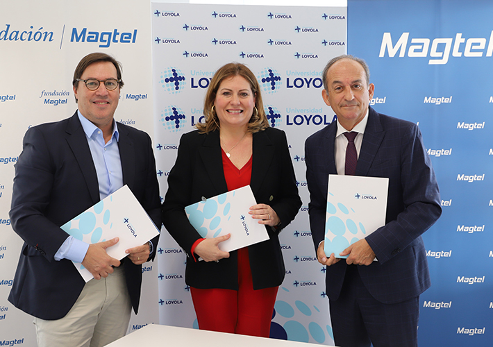 foto La Universidad Loyola y Magtel se alían para desarrollar proyectos en el ámbito de las energías renovables y la tecnología.